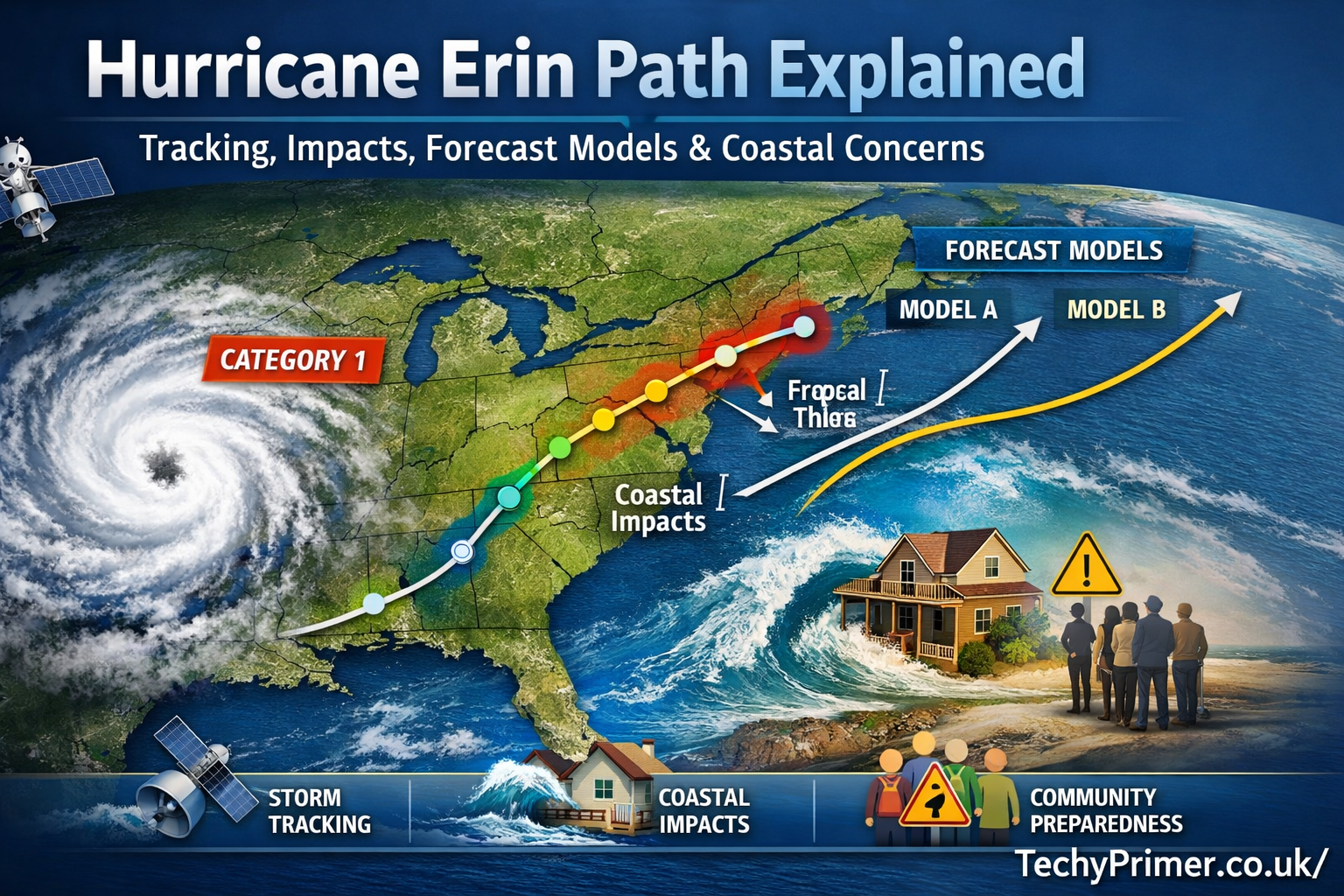 hurricane erin path