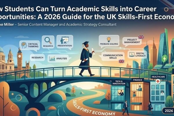How Students Can Turn Academic Skills into Career Opportunities: A 2026 Guide for the UK Skills-First Economy