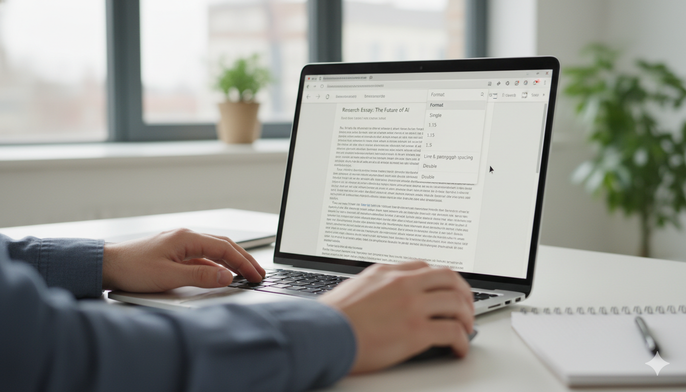 How to Double Space in Google Docs